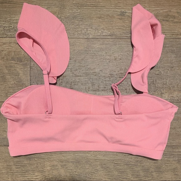 Topnana Bandeau Ruffle High Waist Bikini Set - Picture 3 of 7